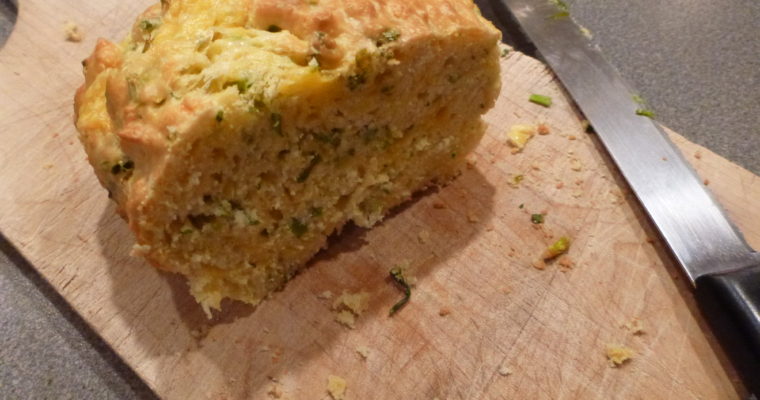 Cheddar Cheese and Chive Bread