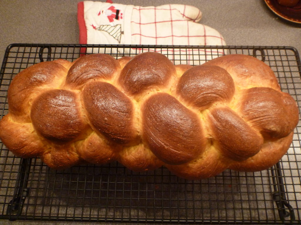Braided Saffron Bread Kayla's Kitchen