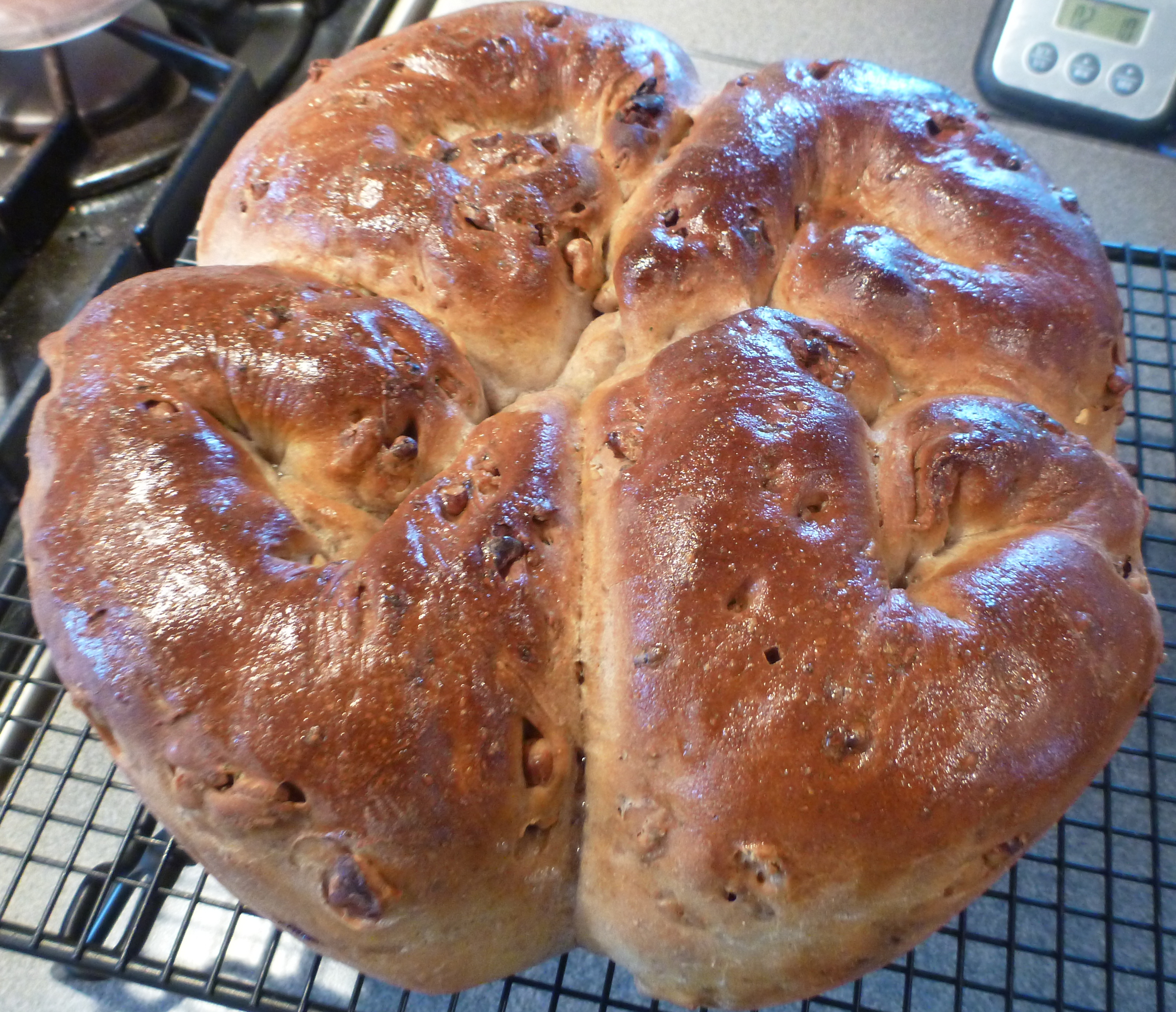 Roquefort & Walnut Bread