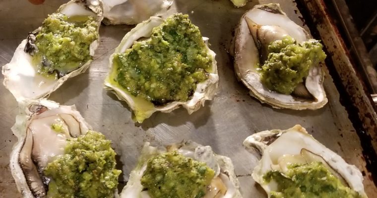 Oysters Rockefeller