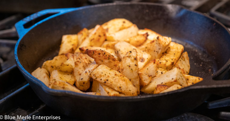 Cast Iron Roasted Potatoes