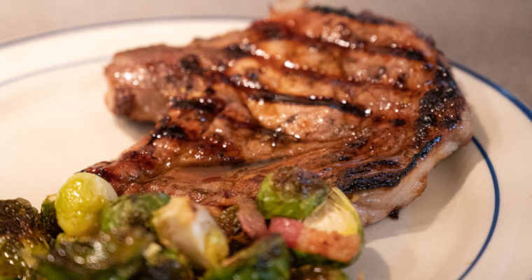 Honey Grilled Pork Chops