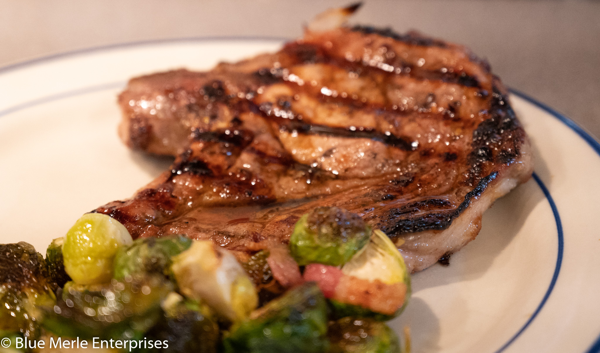 Honey Grilled Pork Chops
