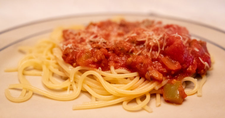 Spaghetti with Meat Sauce