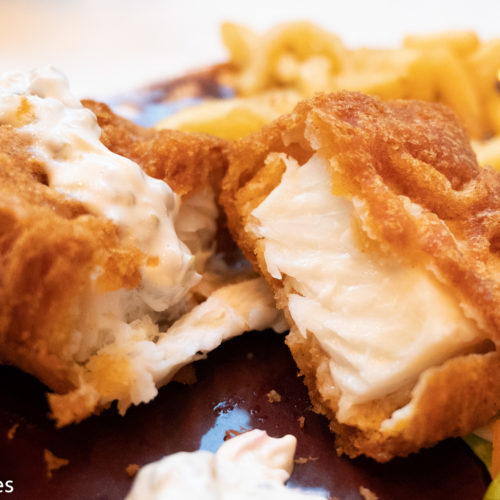 BeerBattered Fried Fish (Halibut or Cod) Kayla's Kitchen