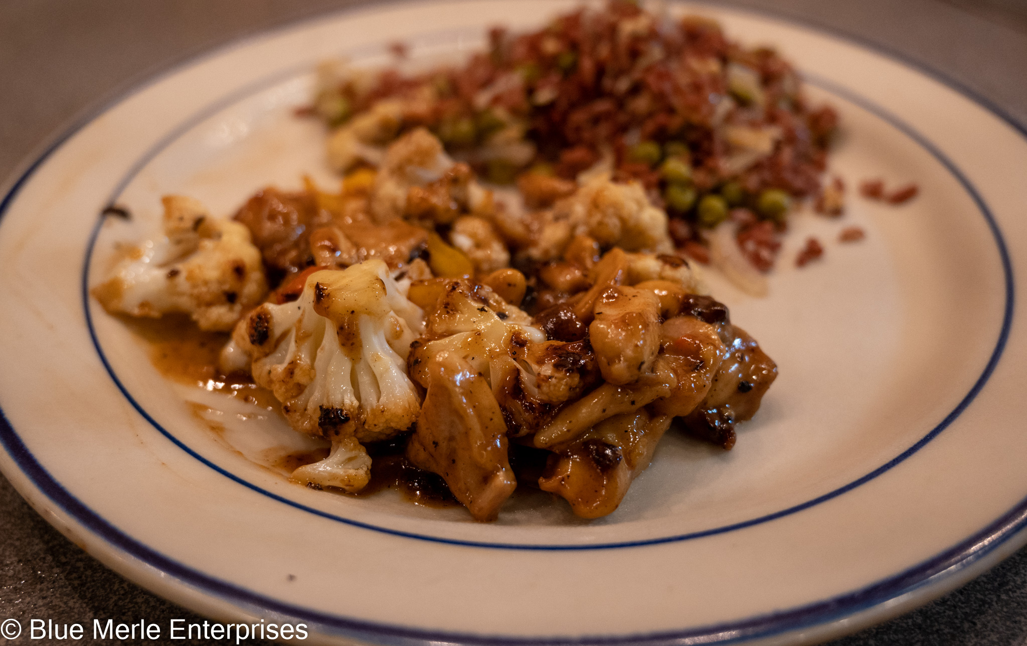 Cashew Chicken with Cauliflower