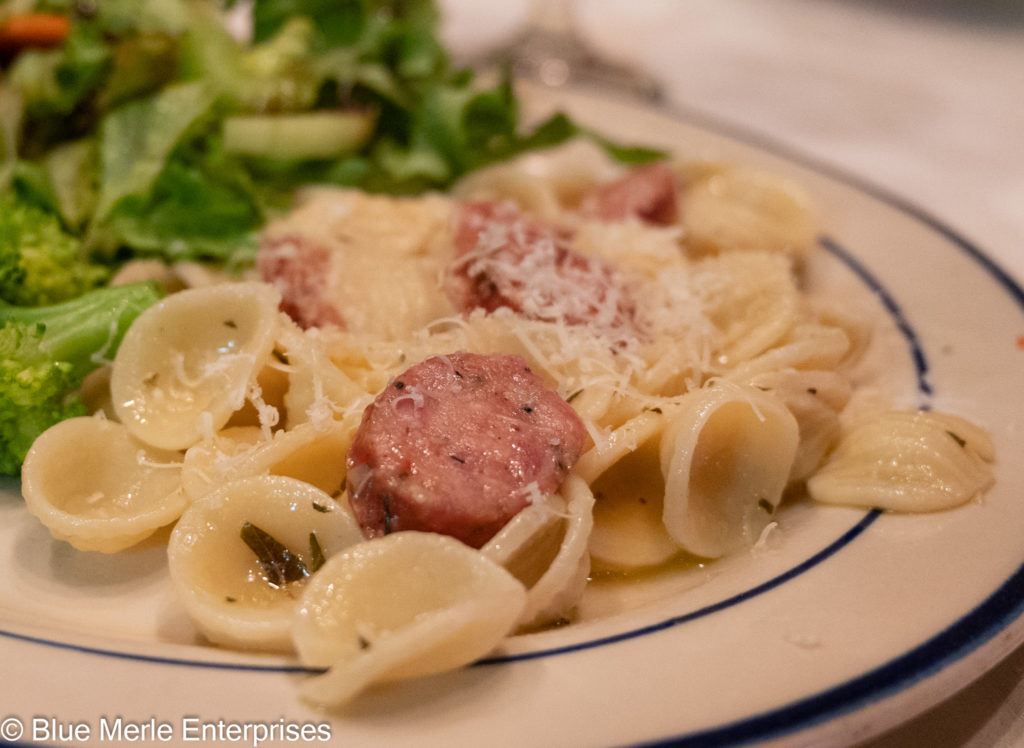 Pasta with Garlic Sauce and Sausage Kayla's Kitchen